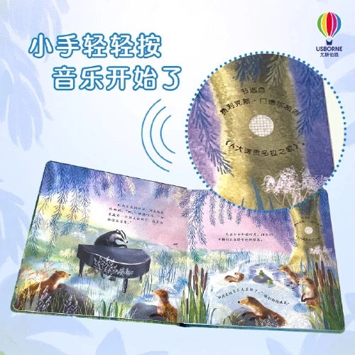 尤斯伯恩Usborne·安抚音乐发声书:宝贝,睡觉了