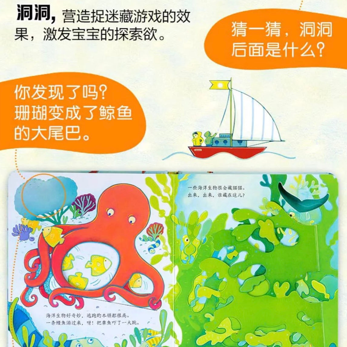 尤斯伯恩Usborne翻翻书 偷偷看里面(全6册)