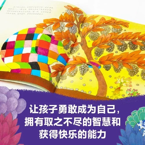 花格子大象艾玛:自我认同经典绘本