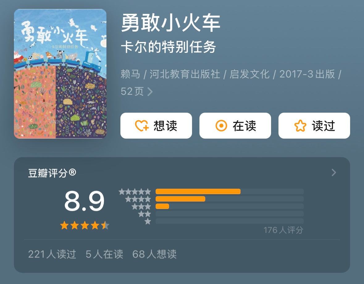 勇敢小火车 赖马作品