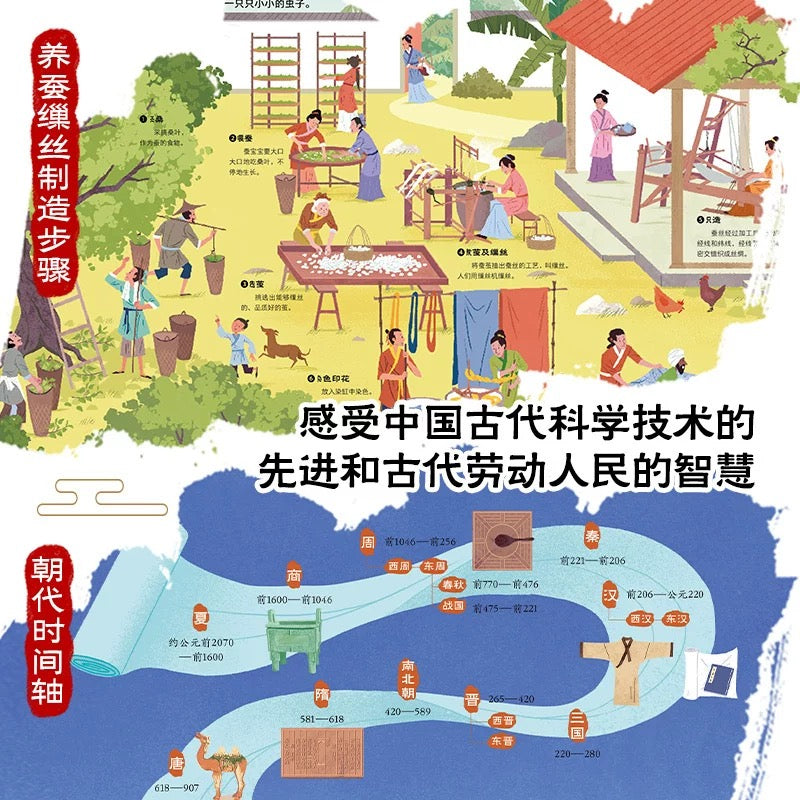 我们的祖国 传统文化翻翻书(全4册)