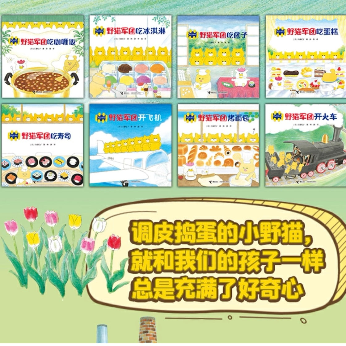 野猫军团(平装 全8册)【豆瓣9.0分】
