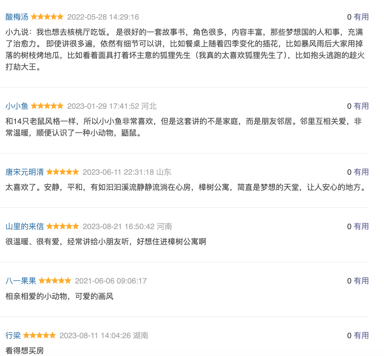 樟树公寓:豆瓣9.2