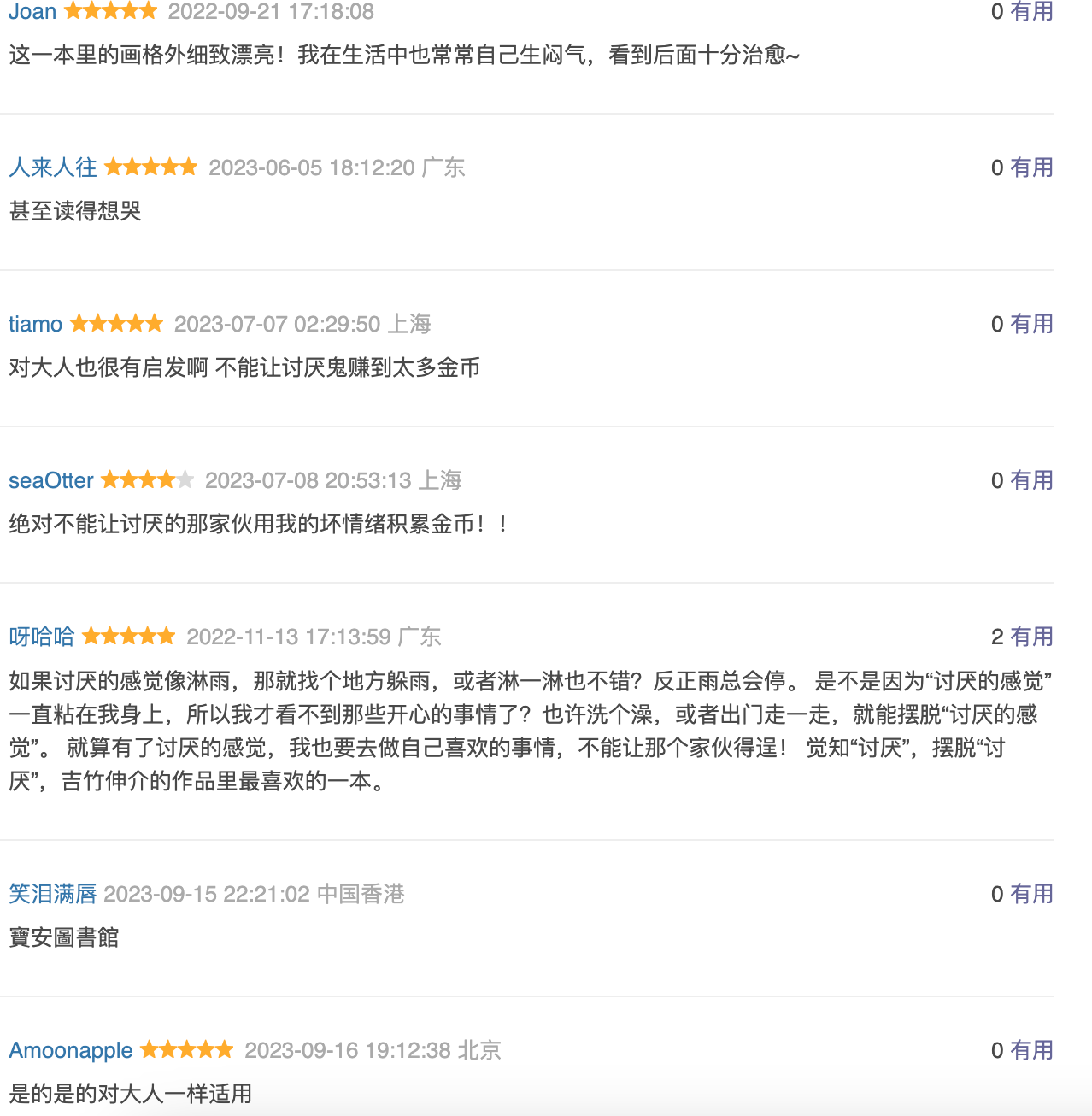 这样想一想心情好多了 吉竹伸介 豆瓣9.1分