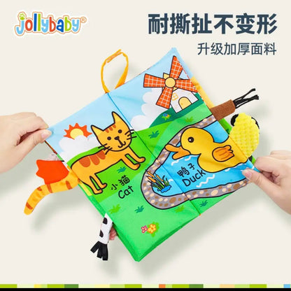 Jollybaby 尾巴布书【丛林】