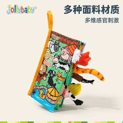 Jollybaby 尾巴布书【丛林】