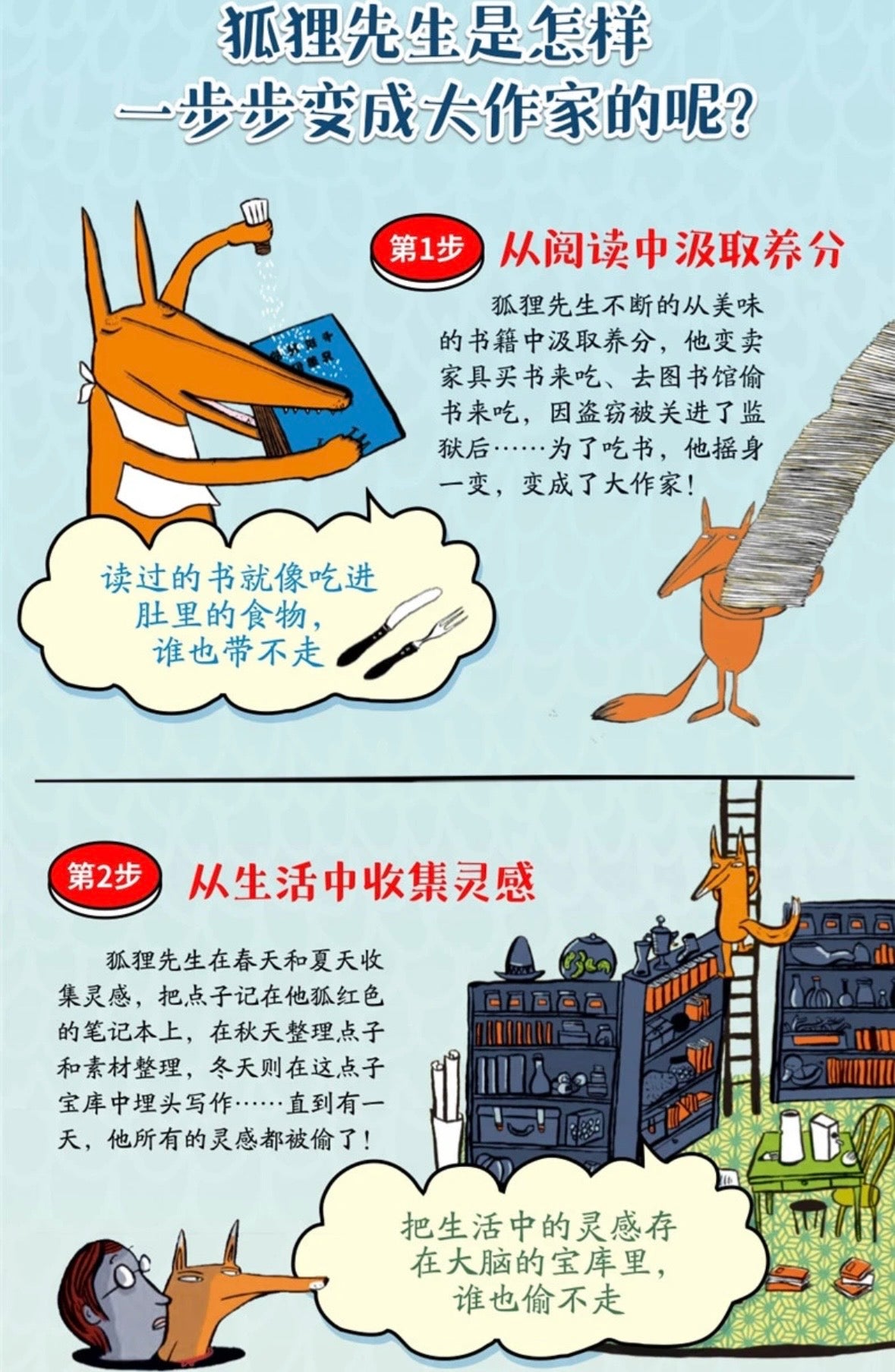 吃书的狐狸（平装全3册）【注音版】