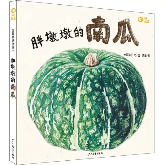 我爱蔬菜.胖墩墩的南瓜