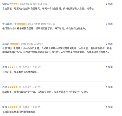 第一次自己睡觉